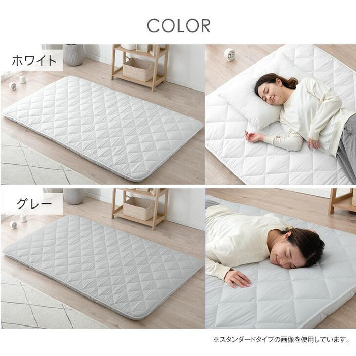 ダブル］敷布団 ボリュームタイプ 厚み12cm ウレタン入り 日本製 三層