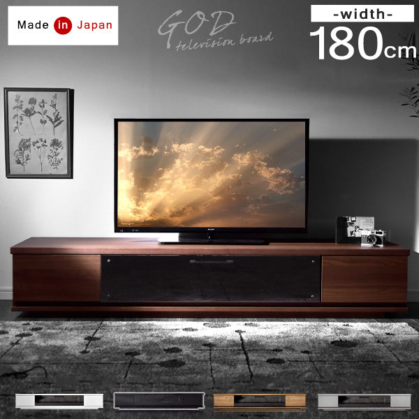 幅180cm 国産 完成品 テレビ台 ロータイプ *GOD-TG* 【超大型商品】 〔01070306〕 — 【公式】タンスのゲン本店  家具・インテリアのネット通販