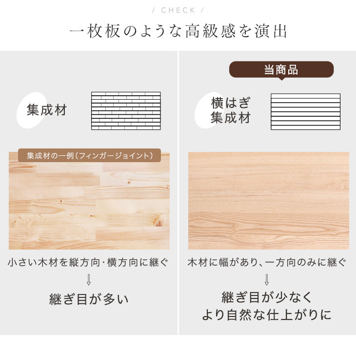 ［幅150］ALL天然木アッシュ ダイニングセット 回転チェア 5点セット 4人掛け【超大型商品】〔80500026〕