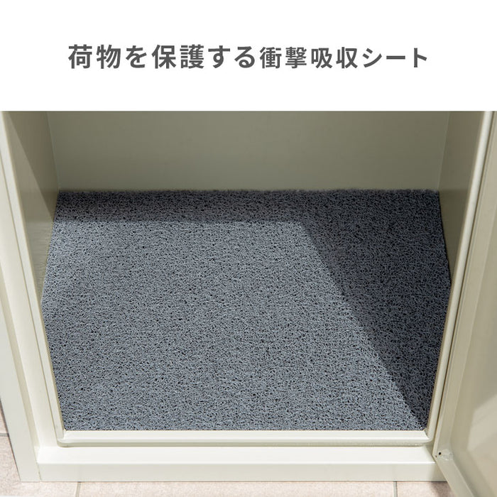 複数投函OK 宅配ボックス 完成品 大容量 108L ダイヤル錠 木目調 ポスト付き 防水 防塵 屋外 OK 戸建て おしゃれ〔66400009〕