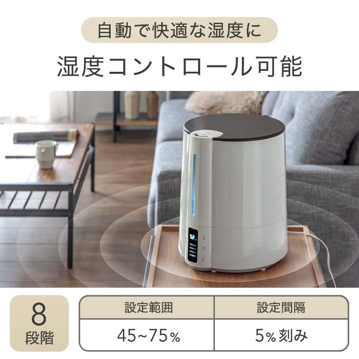 加湿器 小型 ハイブリッド式 加熱 おすすめ おしゃれ 乾燥対策