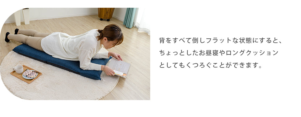 1人掛け 座椅子 日本製 ハイバック 14段ギア リクライニング へたりにくいコンパクト 〔44030173〕