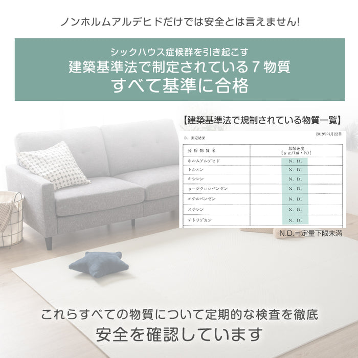 ≪110万set突破≫ 3畳 ジョイントマット 16枚 大判59cm 1級防音 抗菌 防臭 7物質検査 床暖房対応 おしゃれ プレイマット〔18700011〕