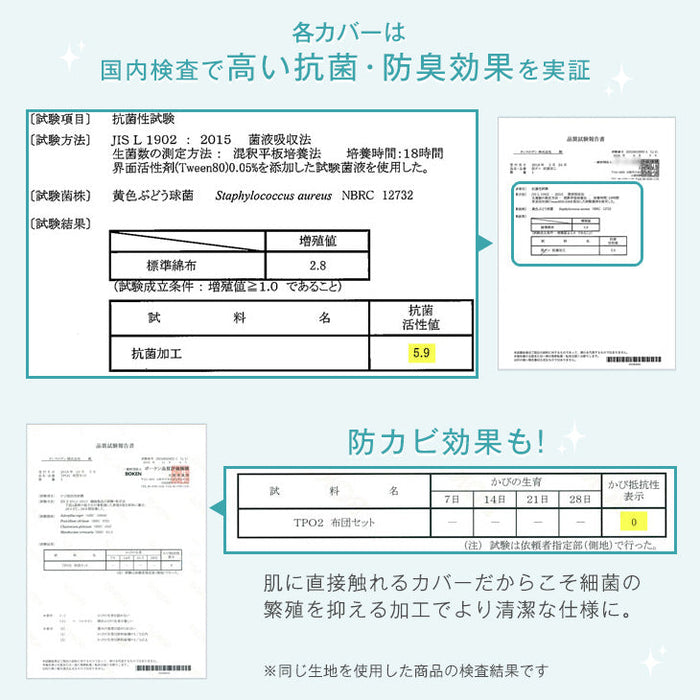 ［セミダブル］高弾性でワンランク上の睡眠を 布団セット 7点セット 高弾性マットレス 枕 掛敷布団 防カビ 抗菌 防臭 収納ケース 吸湿 発熱〔62100002〕