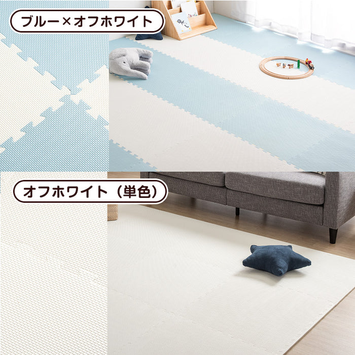 ≪110万set突破≫ 3畳 ジョイントマット 16枚 大判59cm 1級防音 抗菌 防臭 7物質検査 床暖房対応 おしゃれ プレイマット〔18700011〕