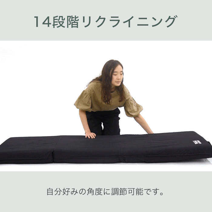 ［2個セット］3way 車中泊マット 幅60cm 枕 付 8cm キャンプマット 撥水 キャンプ マット ソファベッド 座椅子〔15210100〕