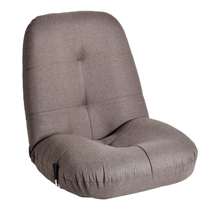 BIG ポケットコイル 座椅子 ポケットコイル 無段階 リクライニング座椅子 レバー式  〔16210001〕