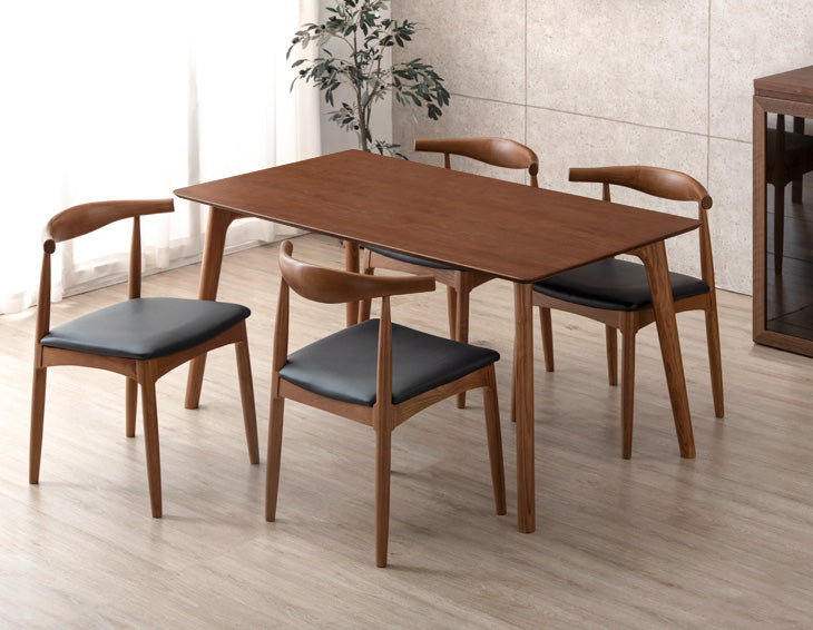 ダイニングテーブル 単品 天然木 アッシュ 4人掛け 150×80 長方形 ダイニングテーブル 単品 天然木 アッシュ 4人掛け 150×80 長方形