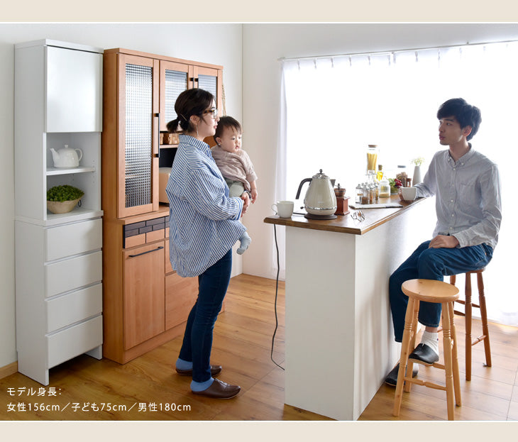 [幅30cm] 隙間収納 キッチン収納 ランドリーラック 完成品 国産 〔17010071〕
