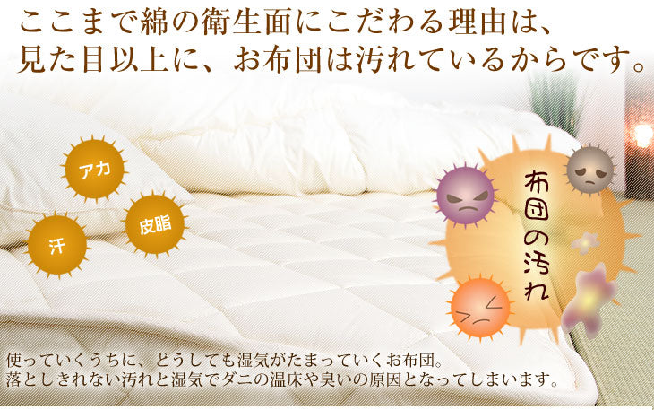 日本製 洗える 清潔 ベッドパッド シングル 100×200 防臭 抗菌 テイジン マイティトップ2ECO 〔18510027〕