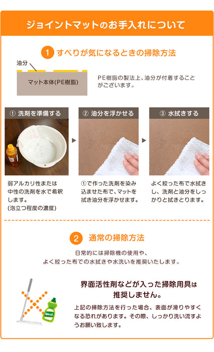 3畳  ジョイントマット 16枚 大判59cm 燃えにくい防炎タイプ サイドパーツ付  床暖房対応〔49400001〕