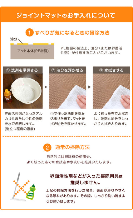 6畳  ジョイントマット 32枚 大判59cm 防音 防炎タイプ サイドパーツ付 防音 断熱 単色 床暖房対応〔49400006〕