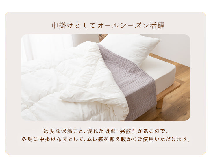 [シングルロング・2枚組]  5重ガーゼケット エコテックス認証 綿100％ 超ワイド 丸洗いOK 〔18900002〕