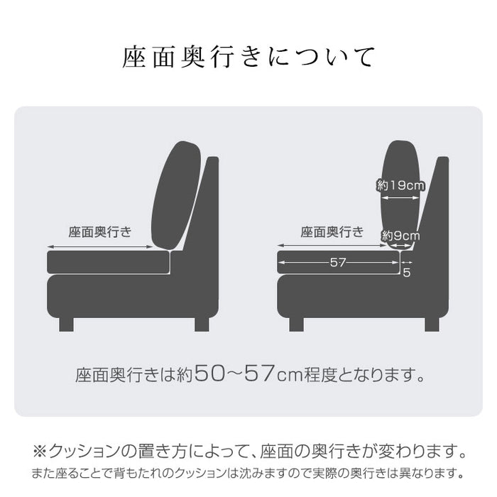 ［幅257cm］最大6人まで座れる カウチソファ 洗える カバーリング L字 ポケットコイル 組み換え可能 ソファ【超大型商品】〔31200009〕