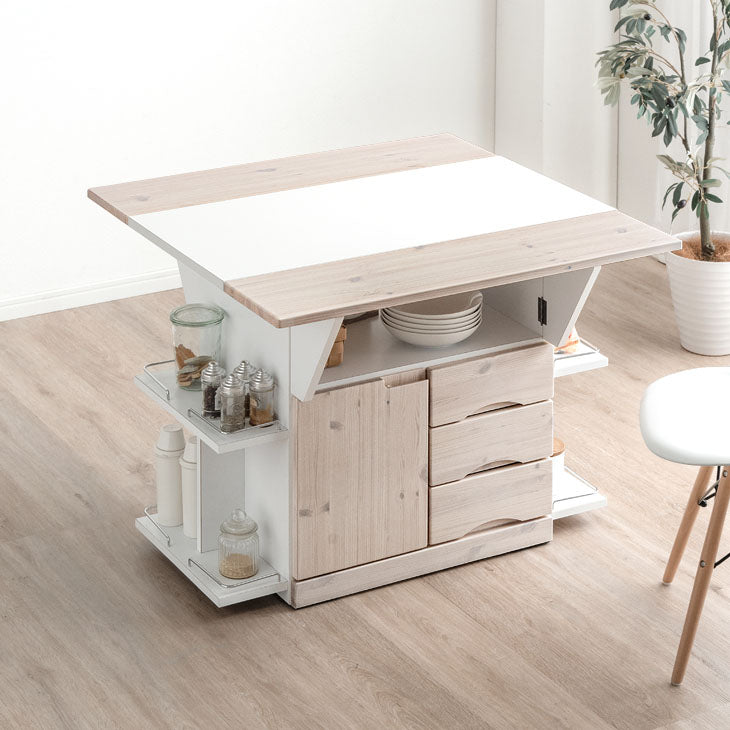 カウンターテーブル キャスター付き 1_18480fba-69fb-4a27-be3d-