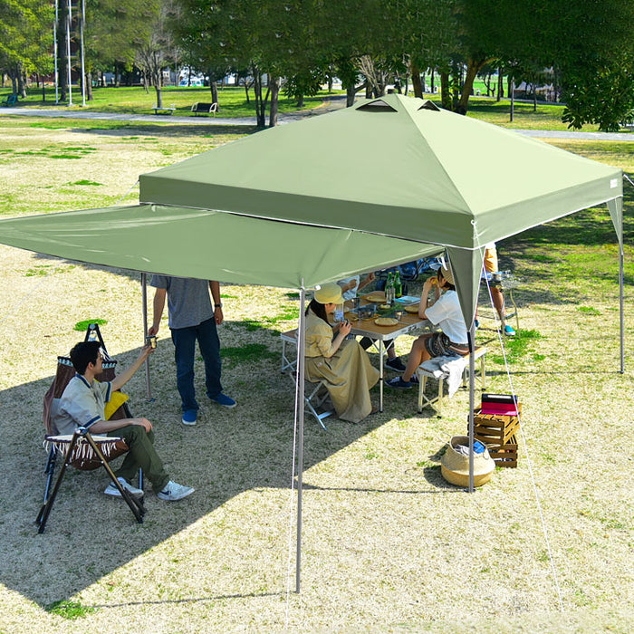 ワンタッチ タープテント 3×3m 専用収納バッグ付き アウトドア　テント④