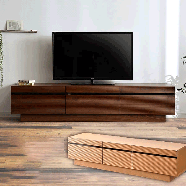 【美品】木製テレビ台 値下げしました 幅180cm 完成品 アルダー 無垢 テレビ台 木製 TV台【超大型商品
