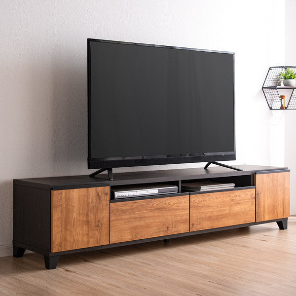 幅180cm 国産 完成品 テレビ台 *ピタゴラス-TG*  【超大型商品】 〔24900007〕
