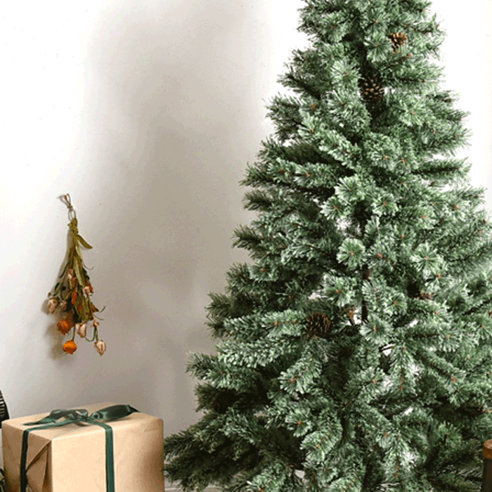 クリスマスツリー おしゃれ 北欧 高級 ドイツトウヒツリー オーナメントセット なし ツリー ヌードツリー スリム ornament Xma - 9