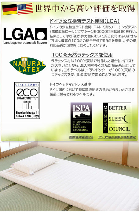 [シングル] 正反発マットレス 正規品・メーカー5年保証 体圧分散 Futon5 Bodydoctor〔2000000700〕