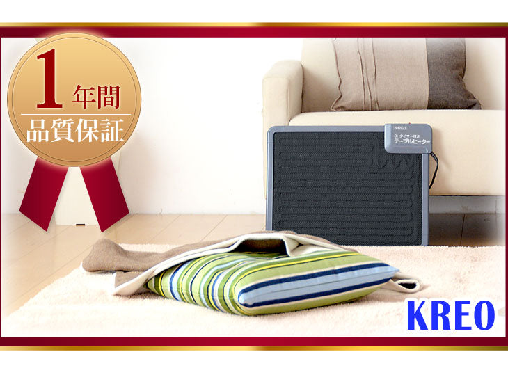 5個セット パネルヒーター 薄型 3時間タイマー付  省エネ コンパクト〔21300002〕