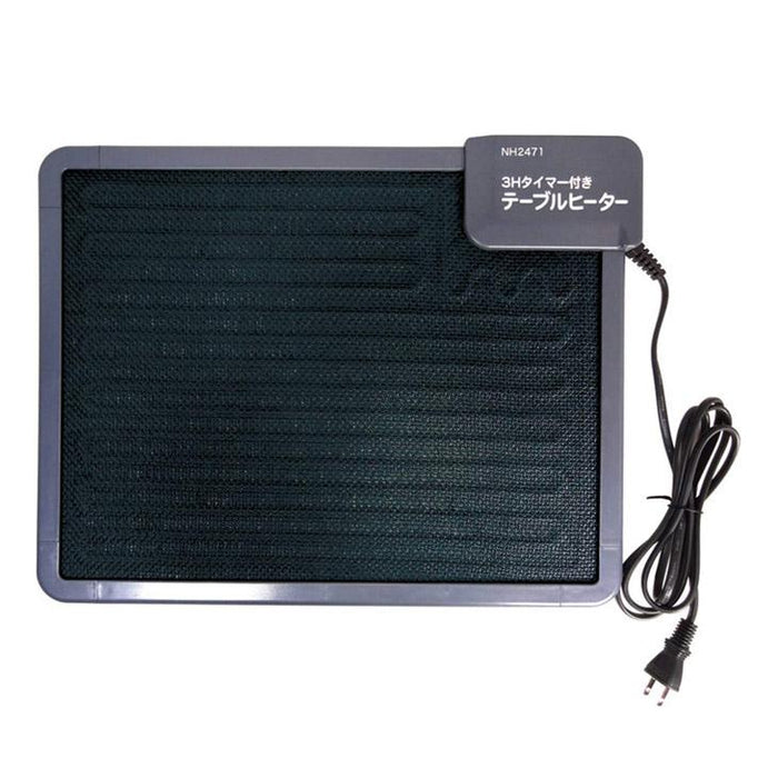 5個セット パネルヒーター 薄型 3時間タイマー付  省エネ コンパクト〔21300002〕