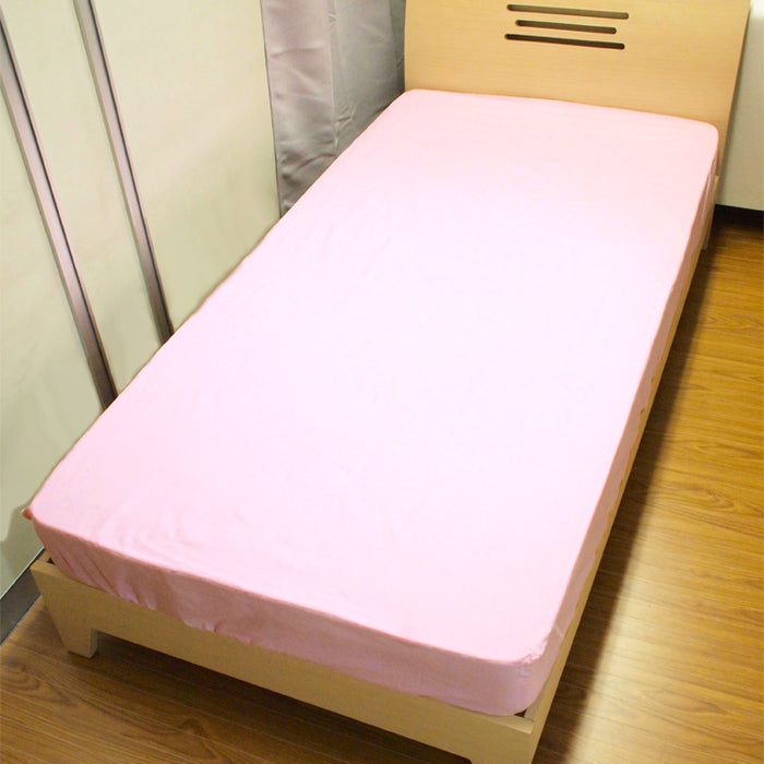 ボックスシーツ セミダブル 120×200 日本製 綿100% 洗える マットレスカバー 薄型 ゴム留め 裏面全周ゴム付き シーツ 綿  〔22700032〕