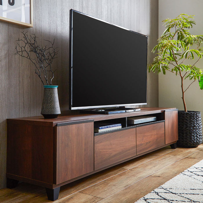 幅180cm 国産 完成品 テレビ台 *ピタゴラス-TG*  【超大型商品】 〔24900007〕