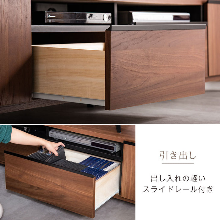 幅180cm 国産 完成品 テレビ台 *ピタゴラス-TG*  【超大型商品】 〔24900007〕