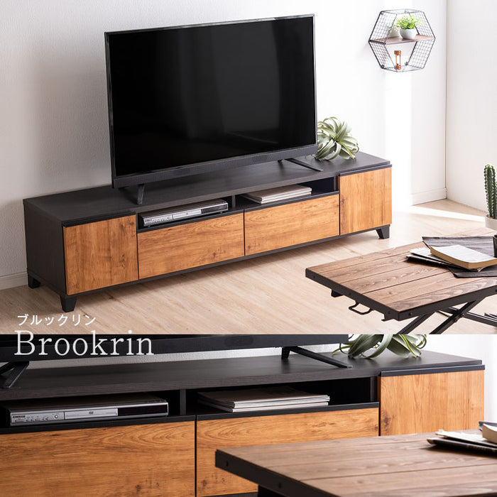 幅180cm 国産 完成品 テレビ台 *ピタゴラス-TG*  【超大型商品】 〔24900007〕