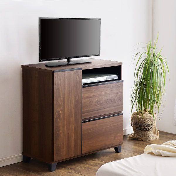 幅80cm］ ハイタイプ テレビ台 国産 完成品 *ピタゴラス-TG*【超