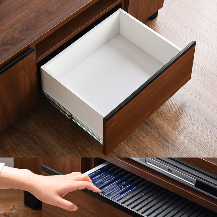 幅100㎝ テレビ台 国産 コーナータイプ *ピタゴラス-TG* 完成品〔24900046〕