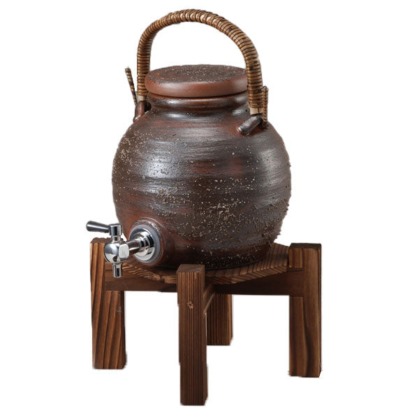 2.5L用 焼酎サーバー 信楽焼 日本製 手作り 陶器製〔2570000900