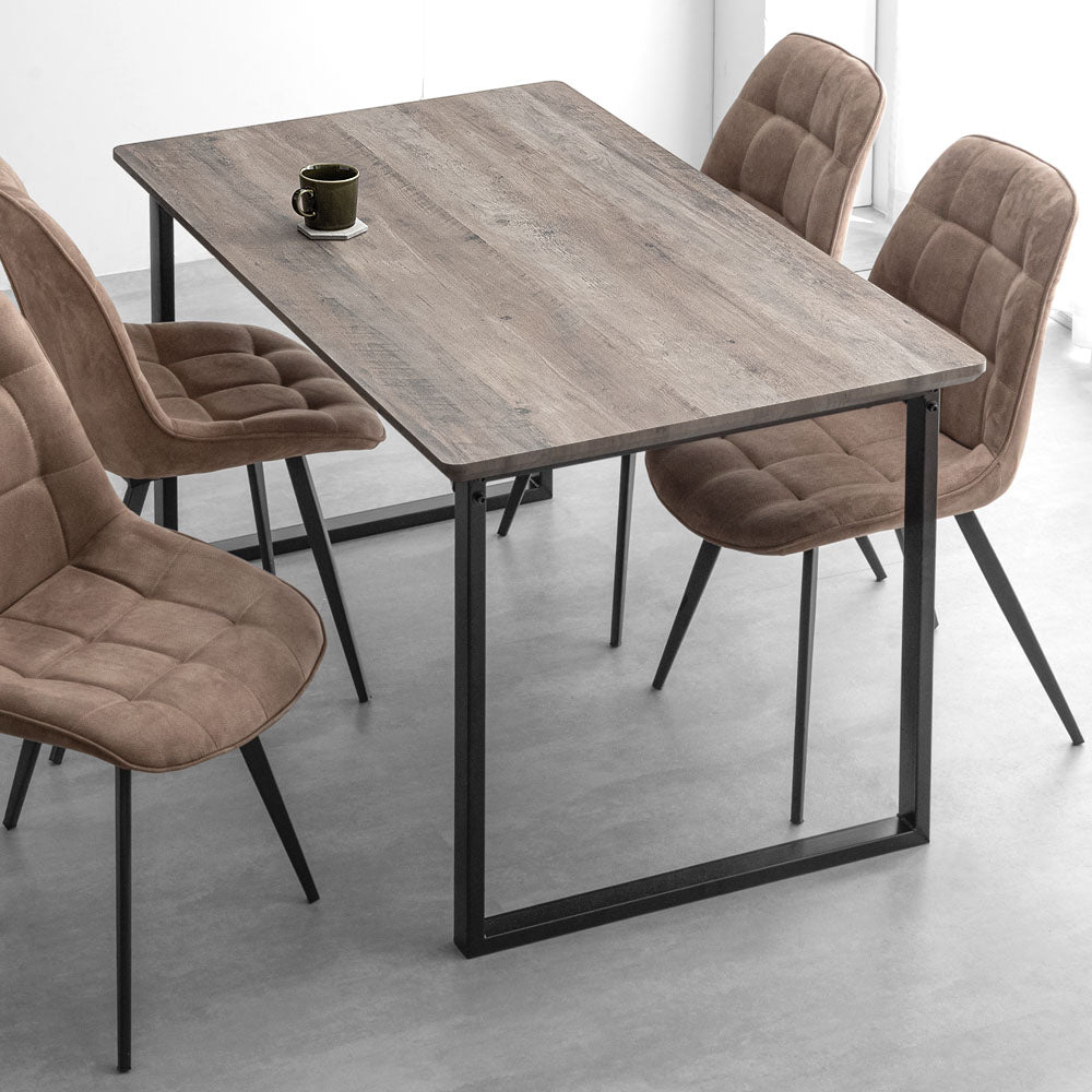 4人掛け ダイニングテーブル 単品 140×80 長方形 ヴィンテージスタイル