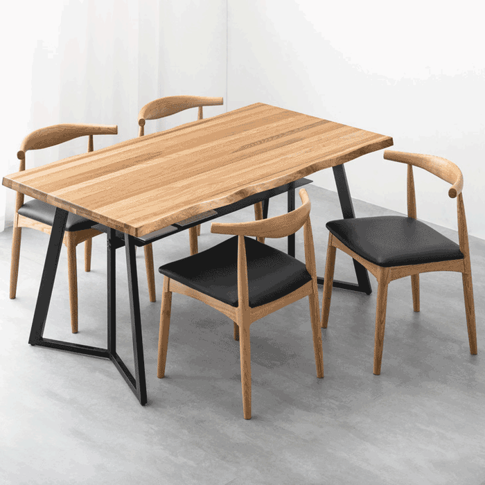 お取引中】天然木ダイニングセット ナチュラルウッド ダイニング お取引中】天然木ダイニングセット ナチュラルウッド ダイニング