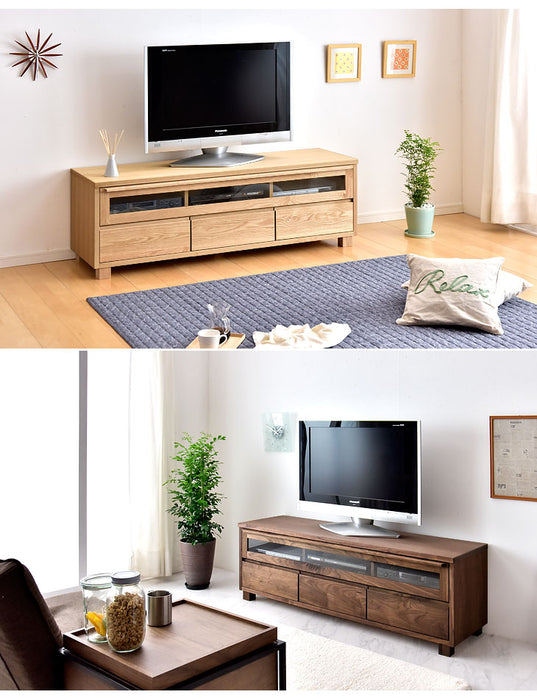 幅150cm 国産 完成品 テレビ台  【超大型商品】 〔36800003〕