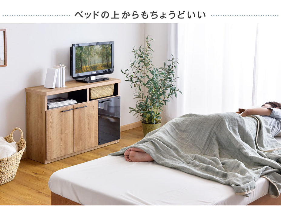 ［幅90cm］ ハイタイプ 国産 完成品 テレビ台 *GOD-TG*【超大型商品】〔38700013〕