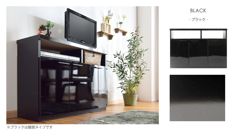 ［幅90cm］ ハイタイプ 国産 完成品 テレビ台 *GOD-TG*【超大型商品】〔38700013〕