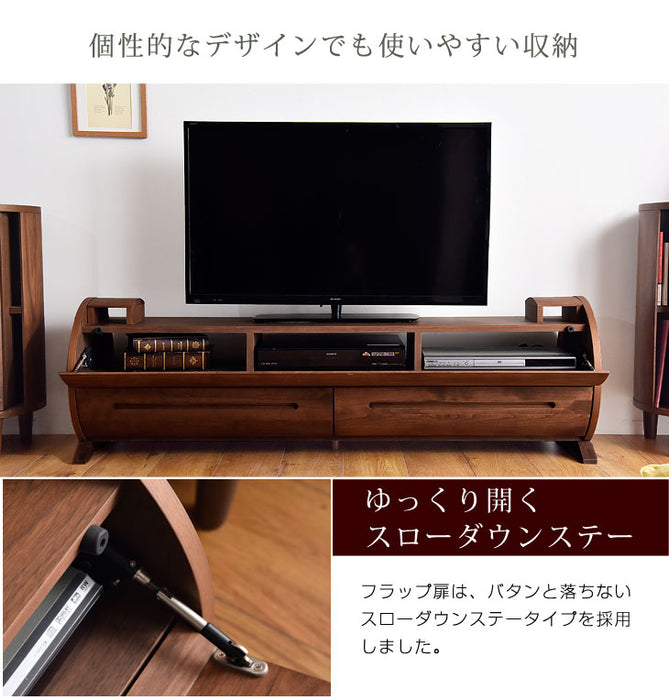 幅150cm 国産 完成品 テレビ台  【超大型商品】【搬入設置込み】〔39600007〕