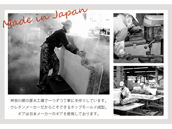 3人掛け 幅100㎝ ローソファ 3点セット 日本製〔44030018〕