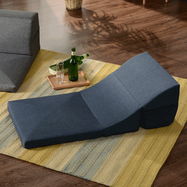 幅50cm テレビ枕 1Pローソファ 着脱カバー付き IMONIA 日本製