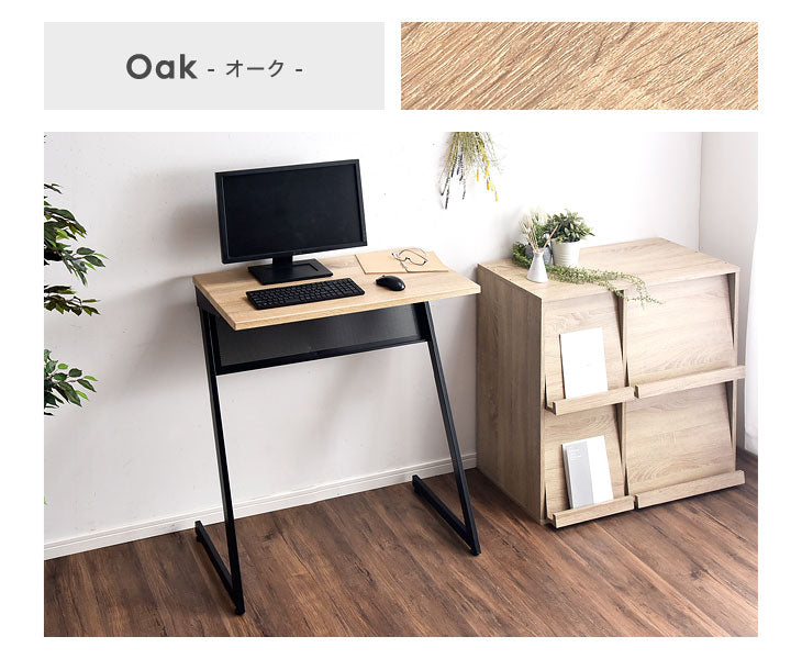 スタンディングデスク パソコン pcデスク 80cm ナチュラル 1719