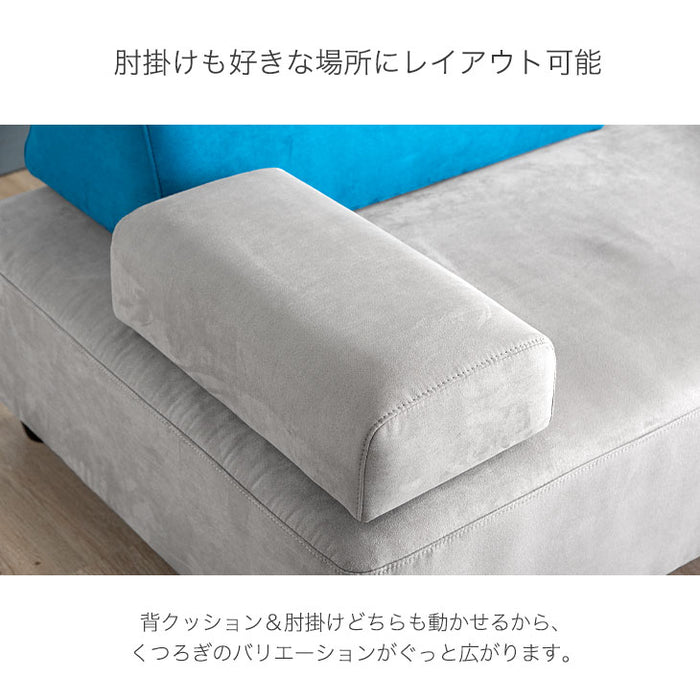 ライオン事務器 品番53476 応接用ソファー　L-570SF　ブラック - 2
