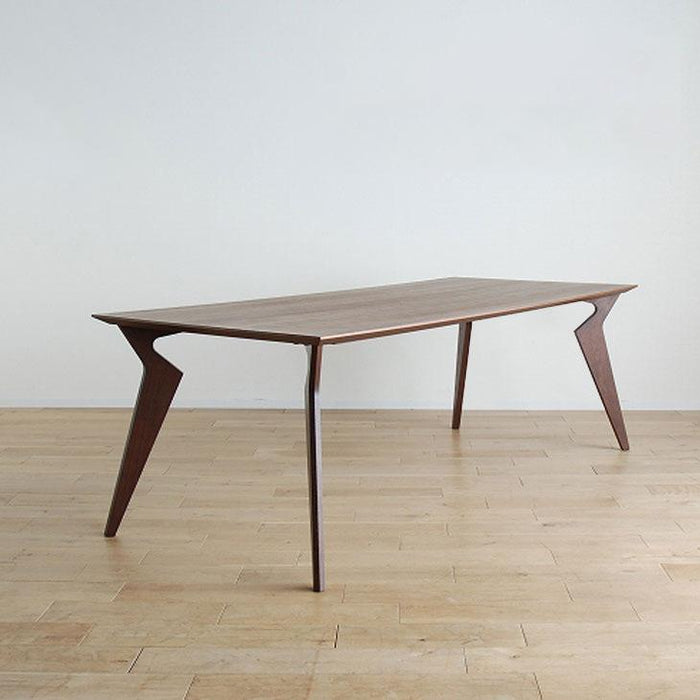 [幅210×奥行90×高さ70cm] ダイニングテーブル 単品 6人掛け 天然木 大川家具 【搬入設置無料】【超大型商品】〔75100006〕