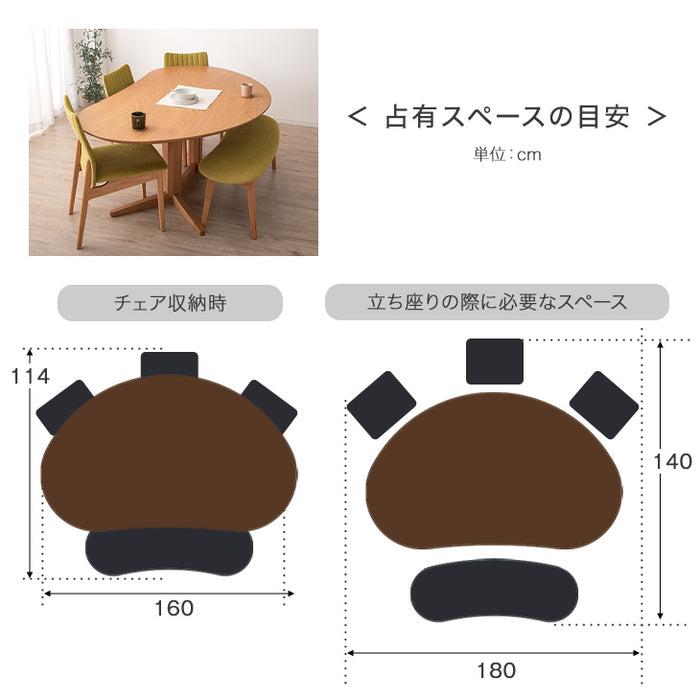 取引先確定確）ダイニングセット 5点 使用期間1年