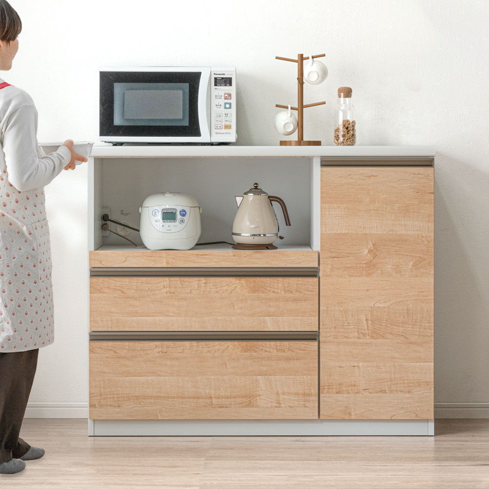120㎝レンジ台 キッチンカウンター キッチン収納棚 グランテイスト キッチンカウンター 約120cm キッチン収納 間仕切り