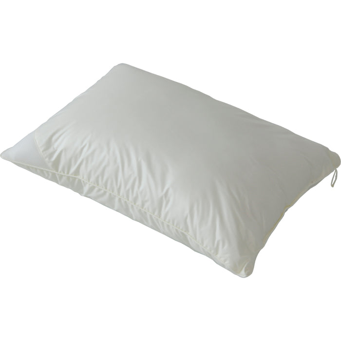 日本製 洗える枕 水切りメッシュ付 50×70 インビスタ ダクロン〔8719011300〕