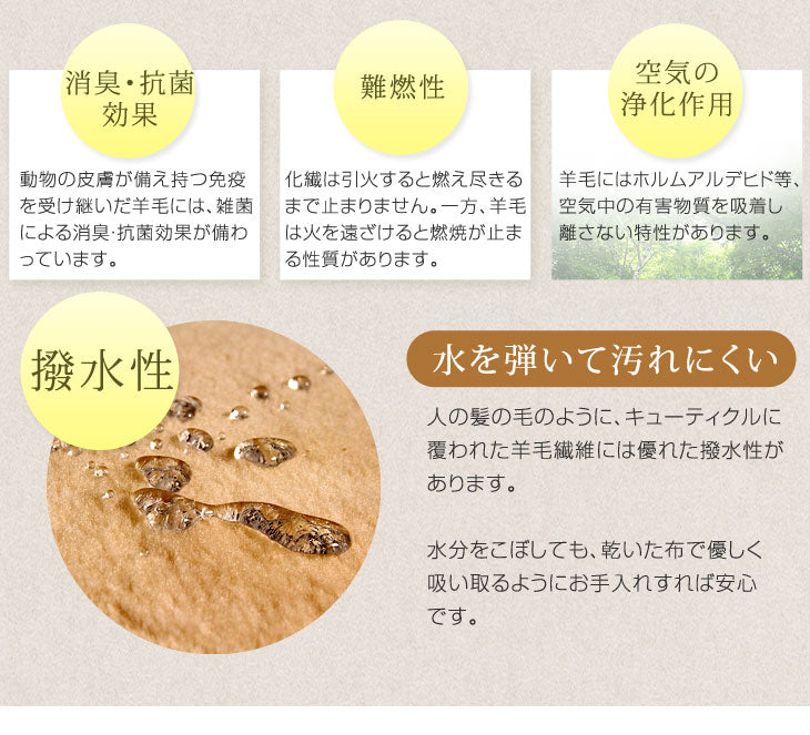 日本製 ムートンシーツ セミダブル  〔87250056〕