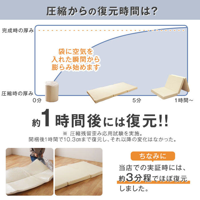 [キング] 「純」高反発マットレス 高密度30D 洗える カバー 腰に優しい 圧縮〔13810108〕